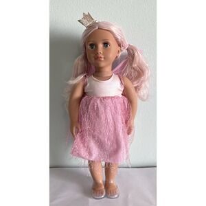 Our Generation TWINKLE 18" Tooth Fairy Doll with Removable Fairy Wings